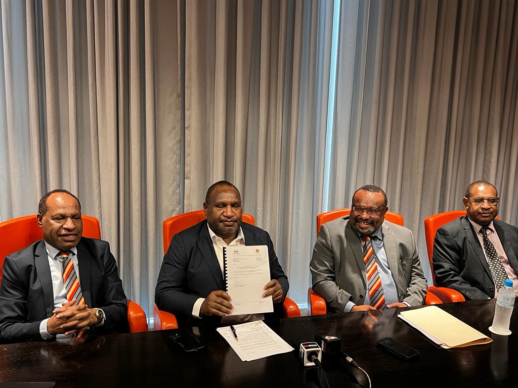 PM Marape commends MRDC for progress of Financial Reports  